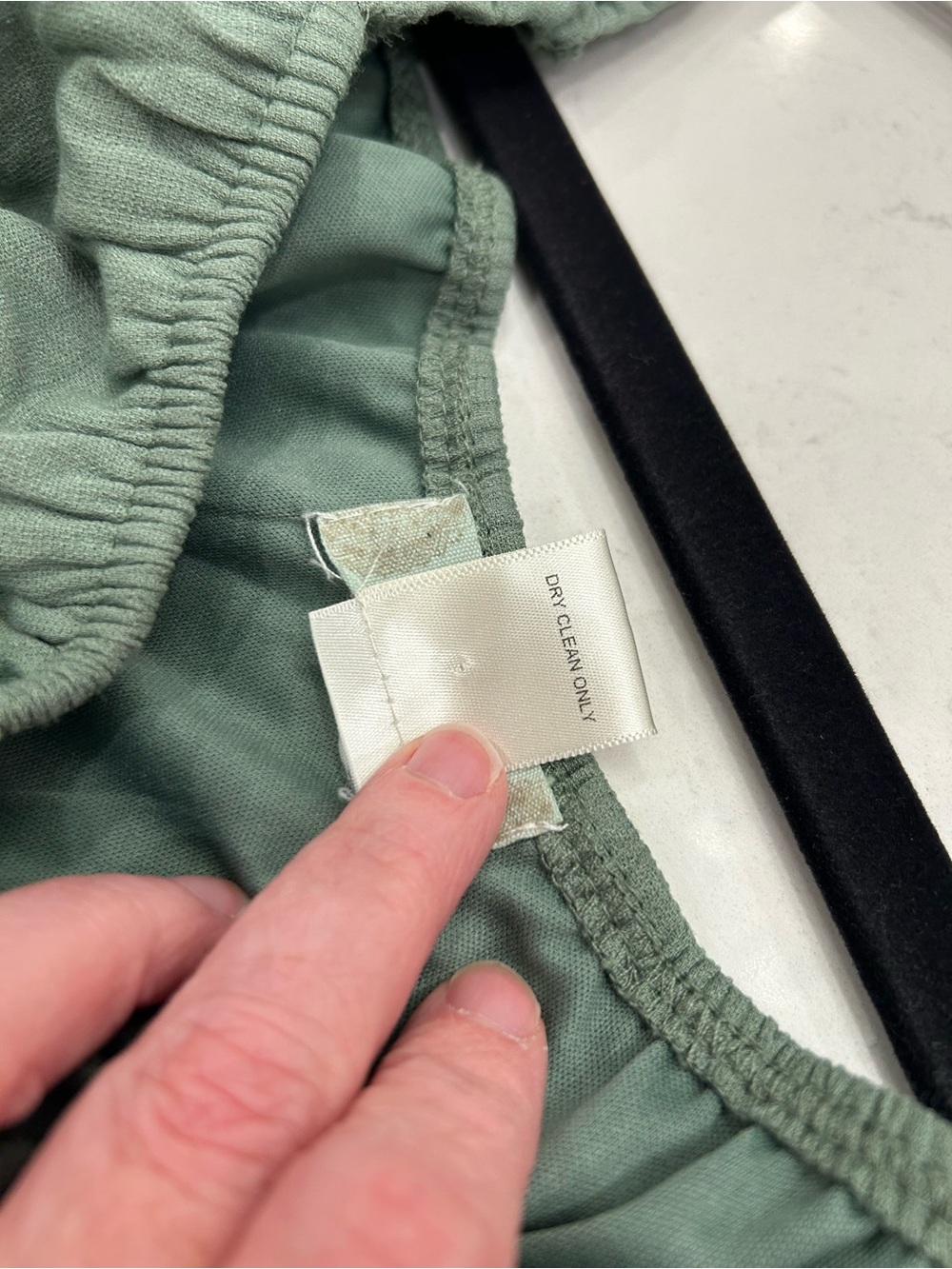Altar'd State Sage Green Smocked Tiered Mini Dress - Picture 5 of 8